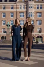 HIGH-WAIST TROUSERS