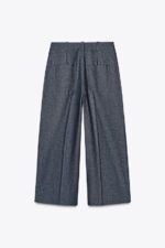 LINEN-BLEND CULOTTES