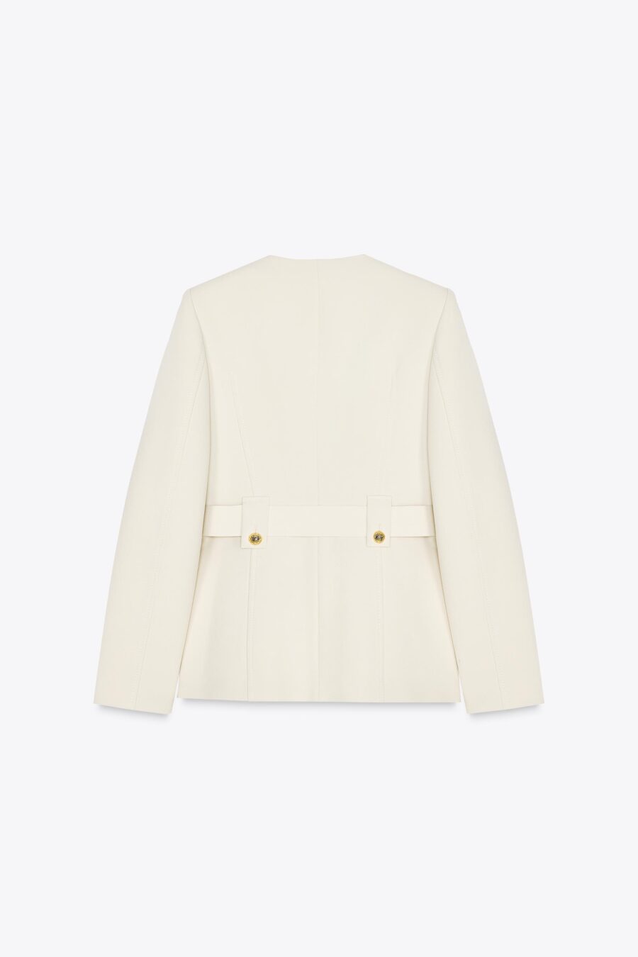BLAZER WITH WIDE BELT