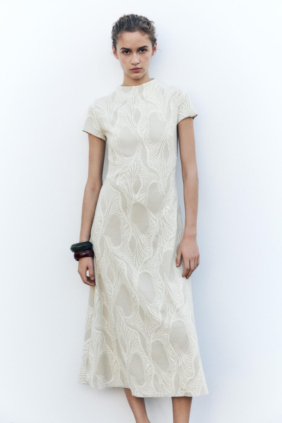 TEXTURED DRESS