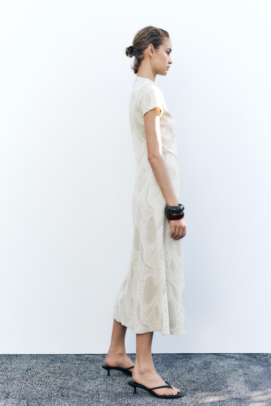 TEXTURED DRESS