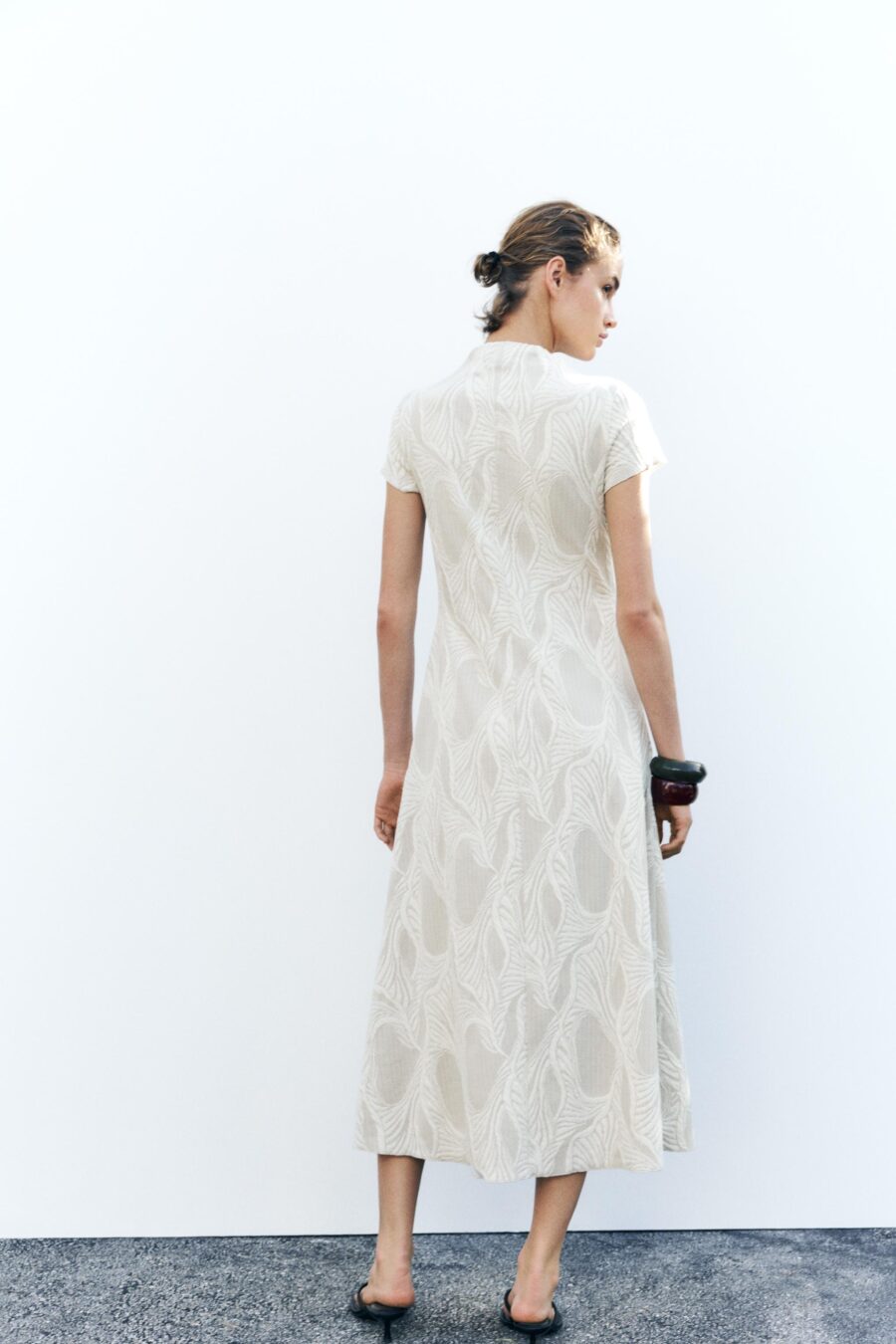 TEXTURED DRESS