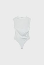 Gathered bodysuit