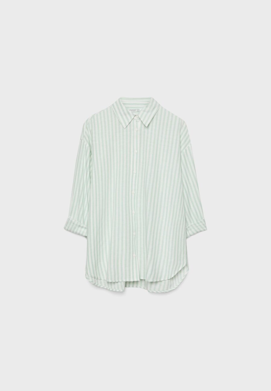 Linen blend shirt