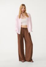 Linen blend shirt