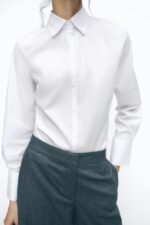 FITTED POPLIN SHIRT