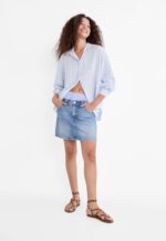Linen blend shirt