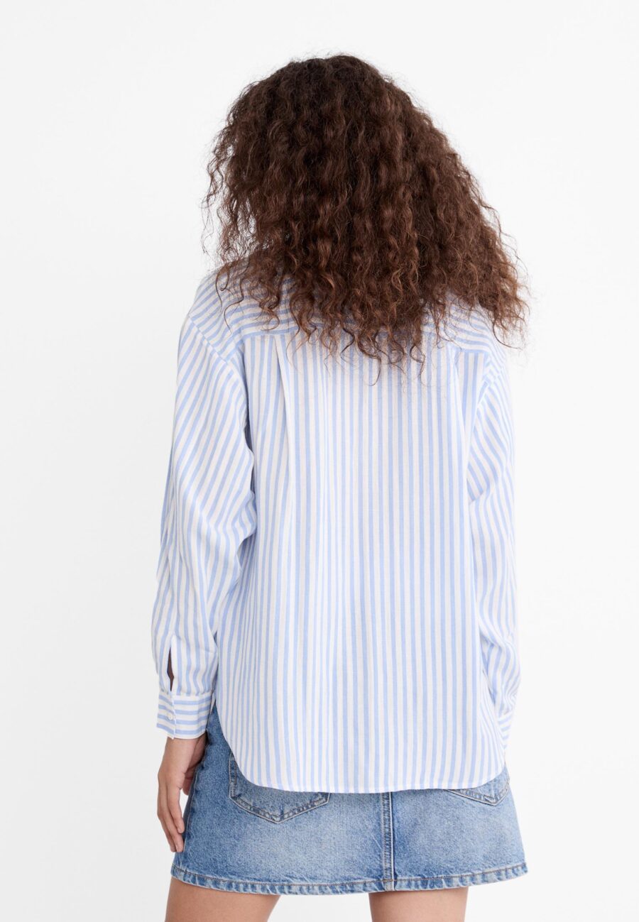 Linen blend shirt