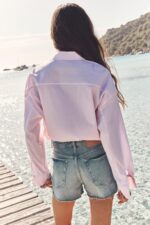 STRIPED POPLIN SHIRT