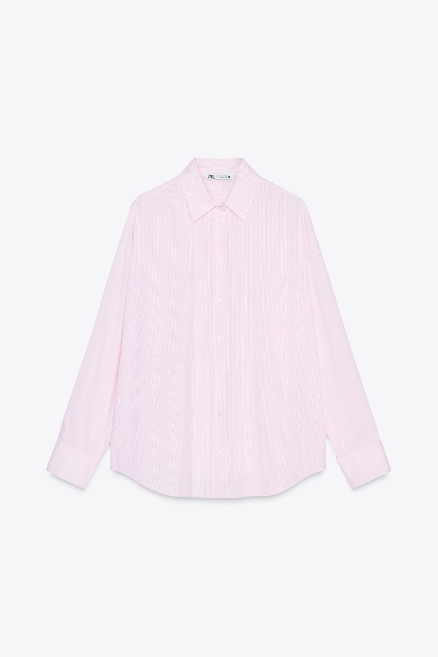 STRIPED POPLIN SHIRT