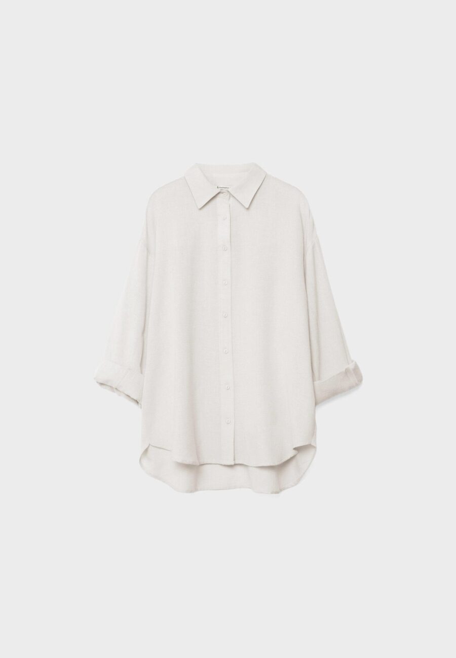 LINEN BLEND SHIRT
