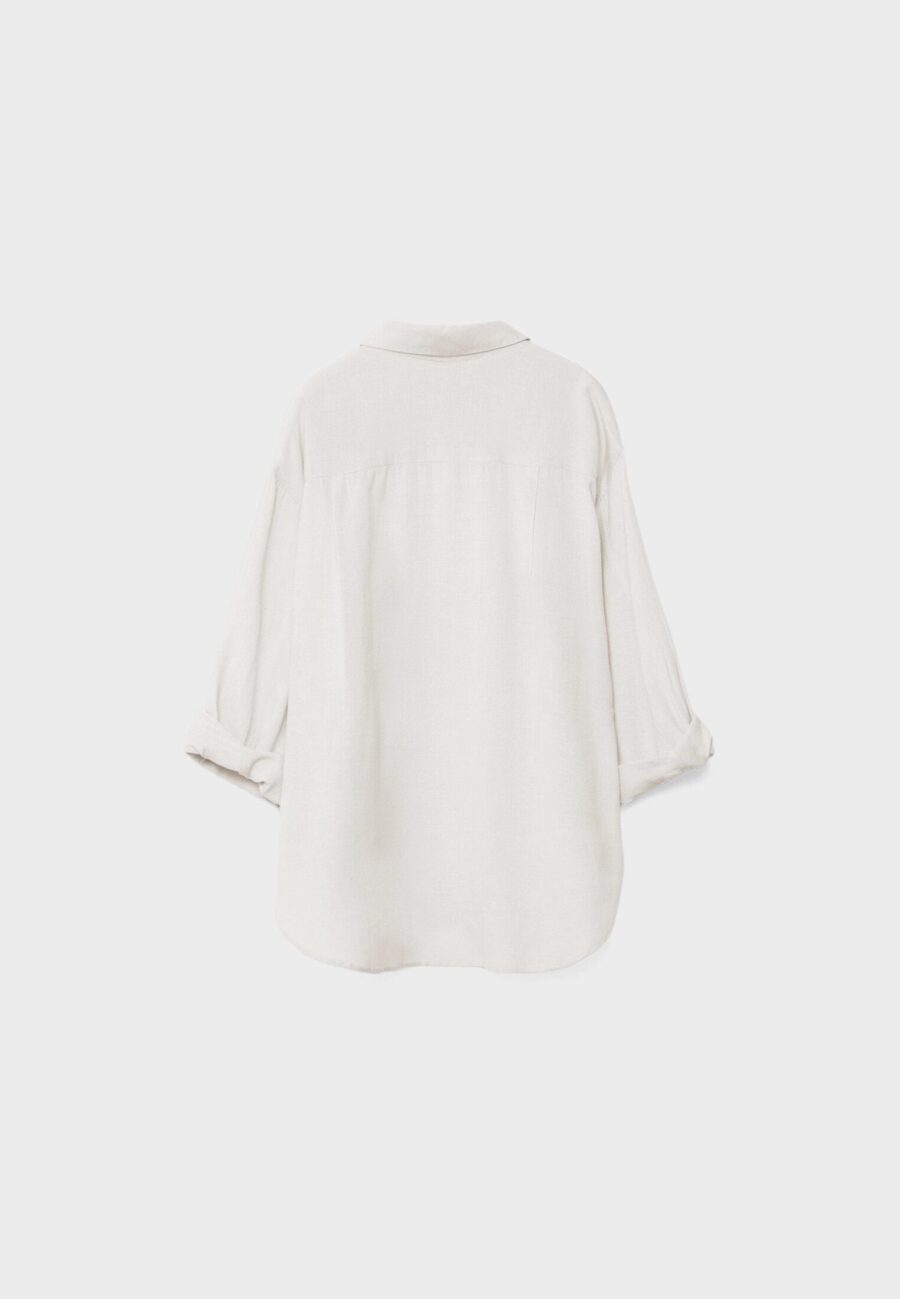 LINEN BLEND SHIRT