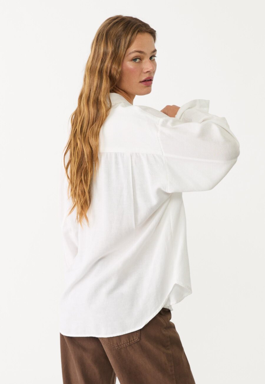 LINEN BLEND SHIRT