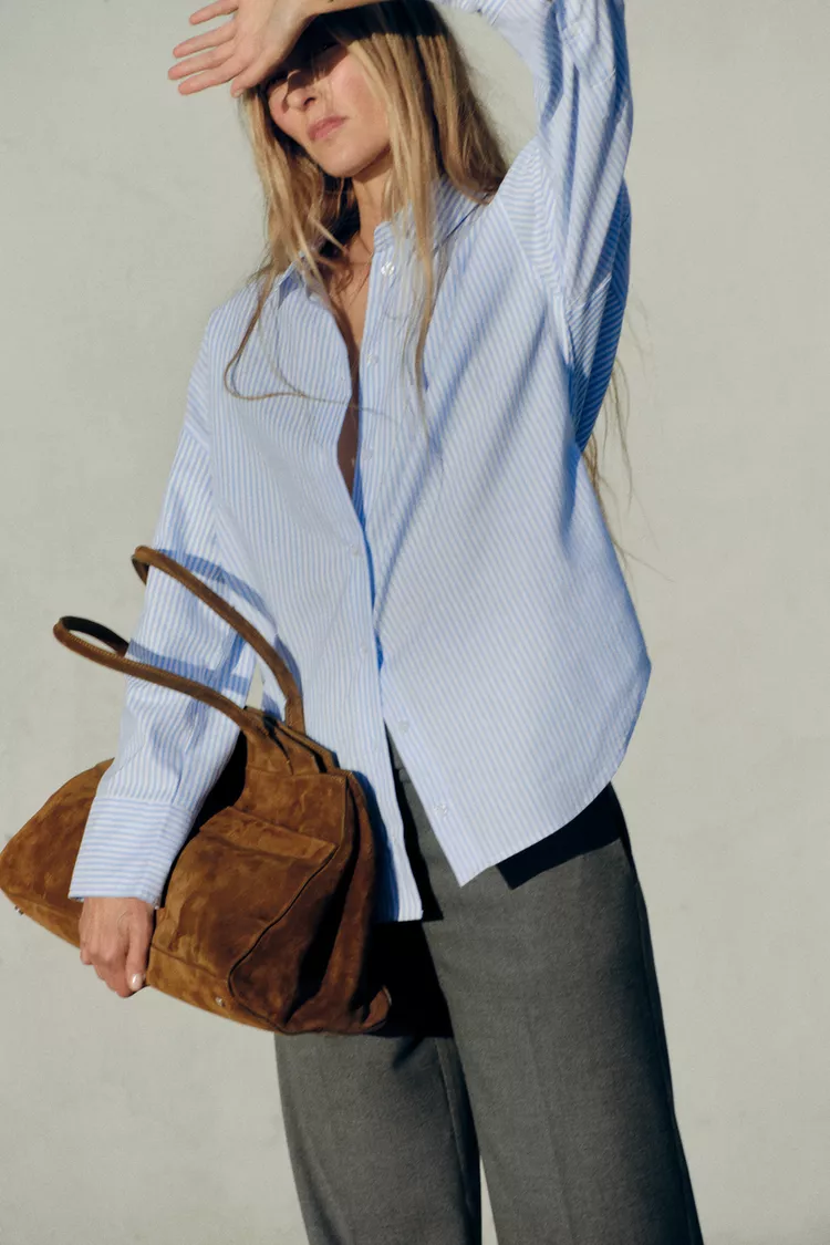 OXFORD SHIRT WITH COTTON