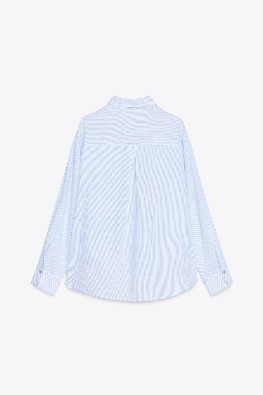 OVERSIZED LINEN BLEND SHIRT