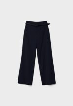 FLOWING STRAIGHT-LEG SMART TROUSERS WITH BELT