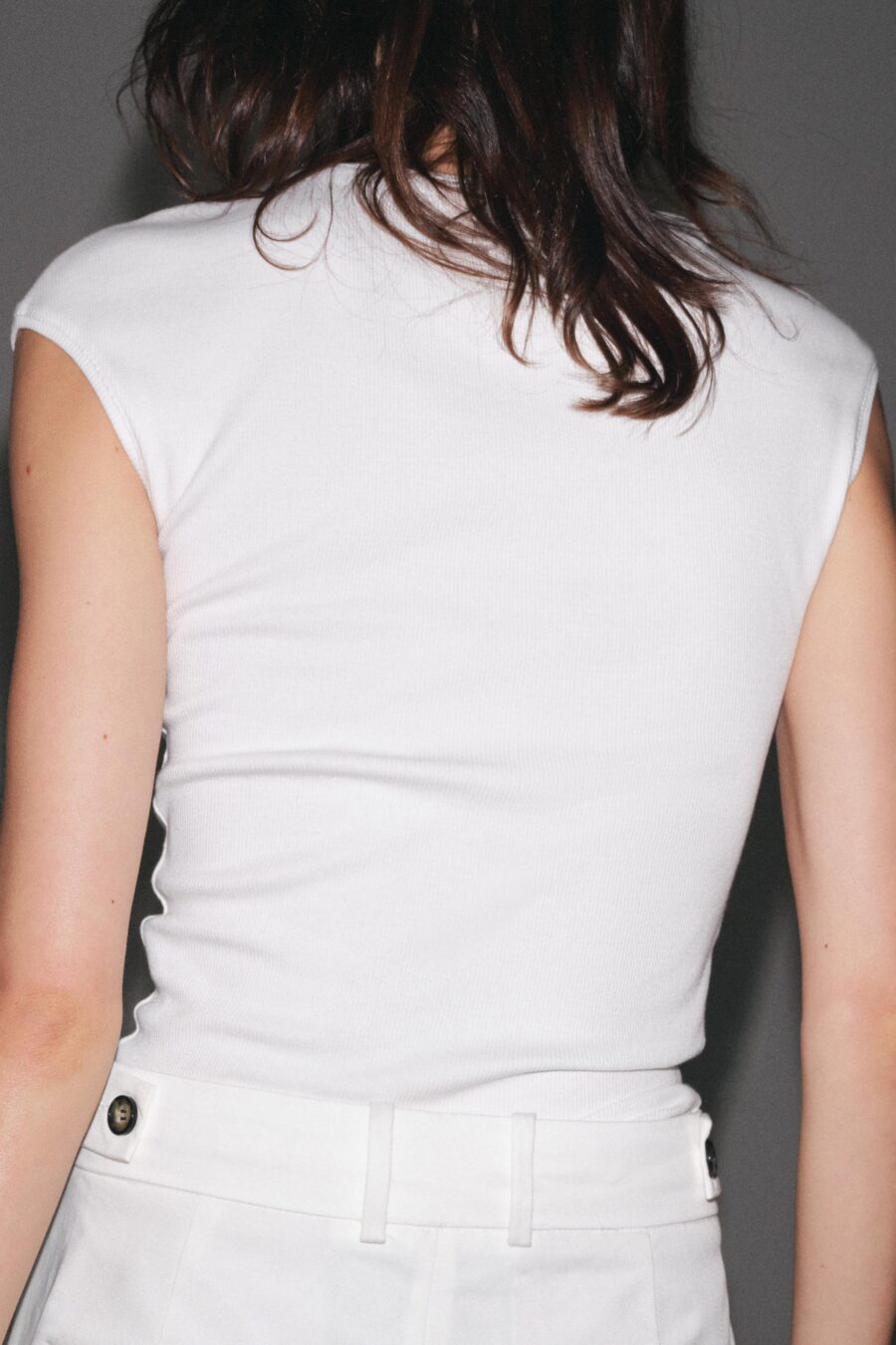 RIBBED T-SHIRT