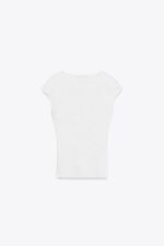 RIBBED T-SHIRT