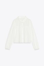EYELET EMBROIDERY SHIRT