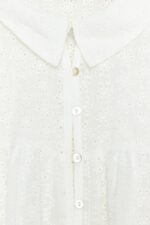 EYELET EMBROIDERY SHIRT