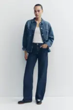 MID-RISE WIDE-LEG TRF JEANS