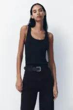 TRF WIDE-LEG HIGH-WAIST JEANS