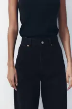 TRF WIDE-LEG HIGH-WAIST JEANS