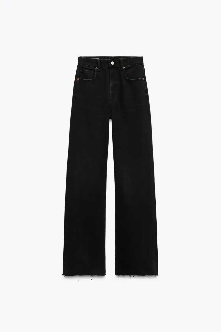 TRF WIDE-LEG HIGH-WAIST JEANS