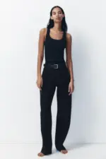 TRF WIDE-LEG HIGH-WAIST JEANS