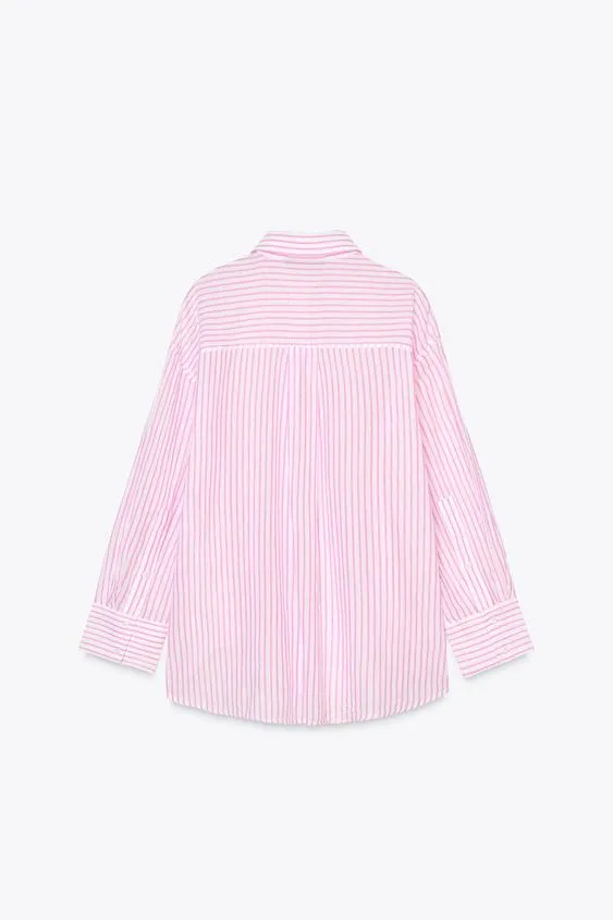 OVERSIZE STRIPED SHIRT