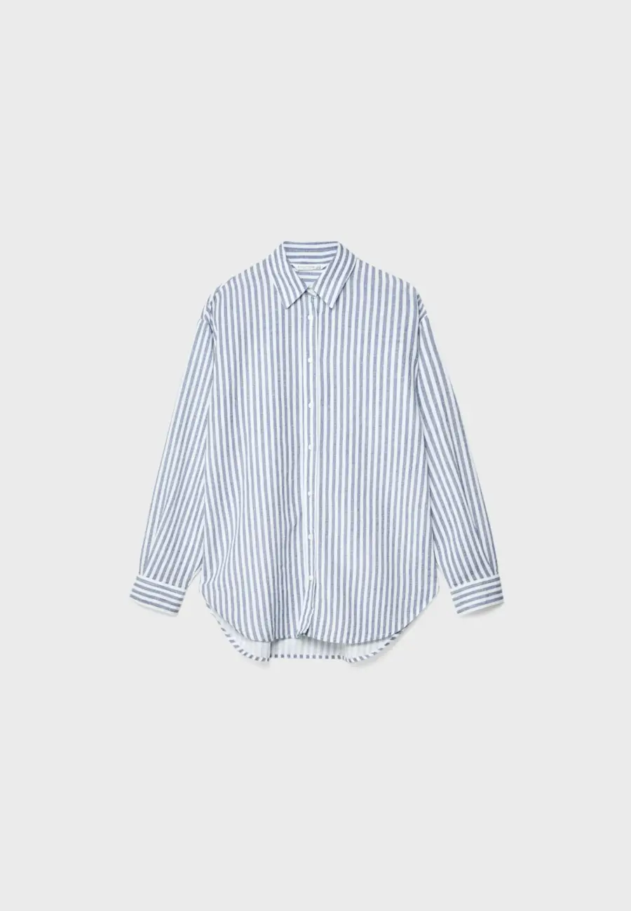 Linen blend shirt