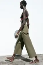 RUSTIC STRAIGHT-LEG TROUSERS