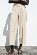 RUSTIC STRAIGHT-LEG TROUSERS