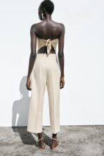 RUSTIC STRAIGHT-LEG TROUSERS