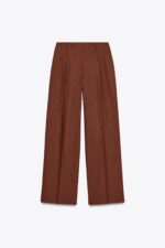 WIDE-LEG TROUSERS WITH DARTS
