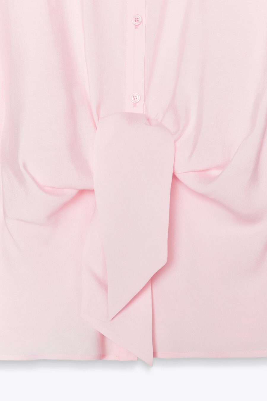 FLOWING SHIRT WITH KNOT