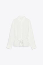 FLOWING SHIRT WITH KNOT