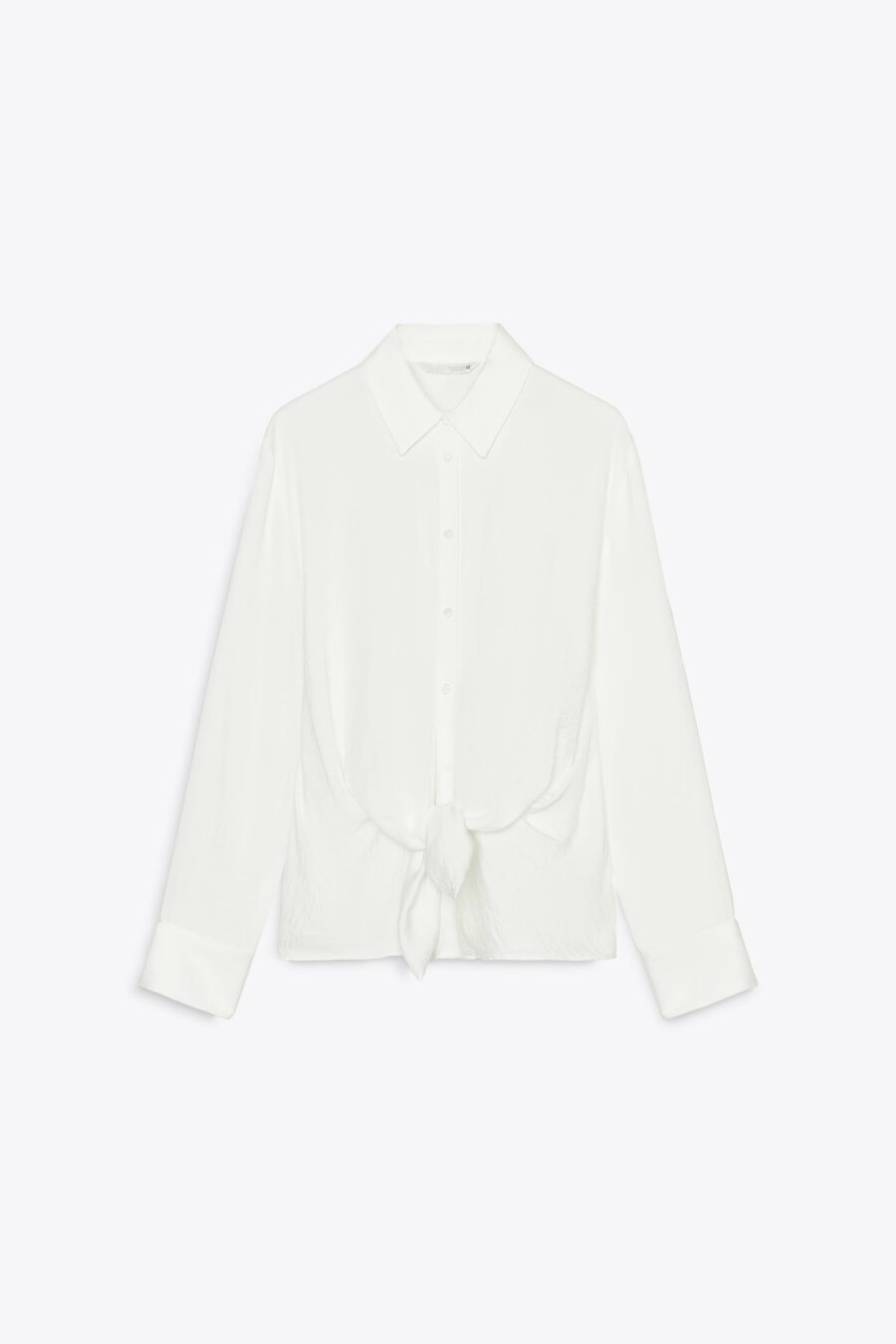 FLOWING SHIRT WITH KNOT