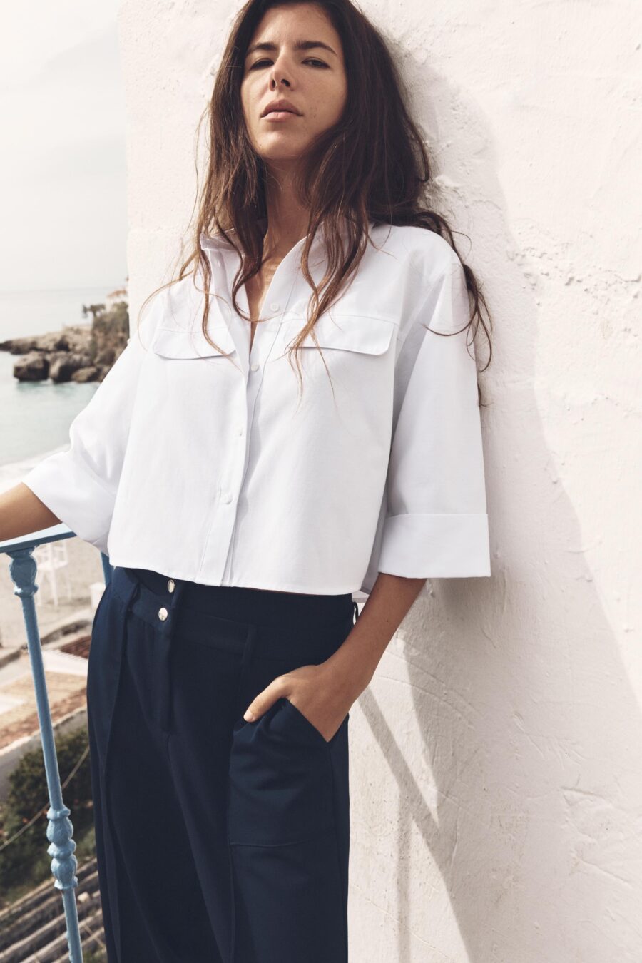 SHORT OXFORD SHIRT