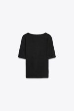 SQUARE NECKLINE T-SHIRT