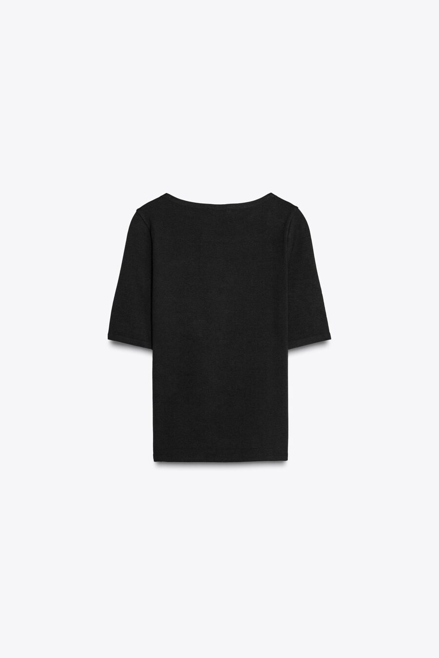 SQUARE NECKLINE T-SHIRT