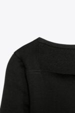SQUARE NECKLINE T-SHIRT