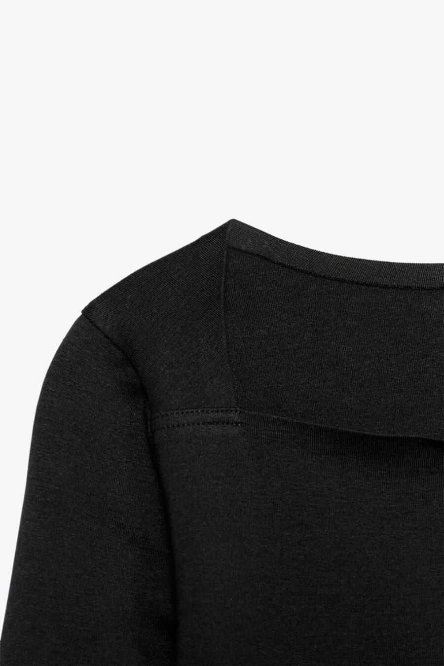 SQUARE NECKLINE T-SHIRT