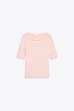 SQUARE NECKLINE T-SHIRT