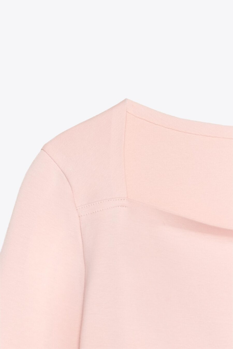 SQUARE NECKLINE T-SHIRT