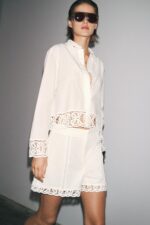 ZW COLLECTION CROCHET SHIRT