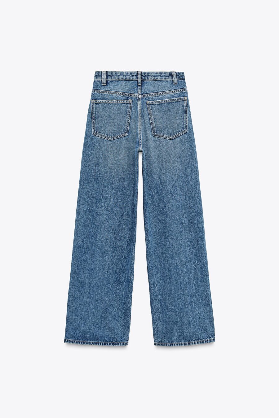 HIGH-WAIST WIDE-LEG TRF JEANS