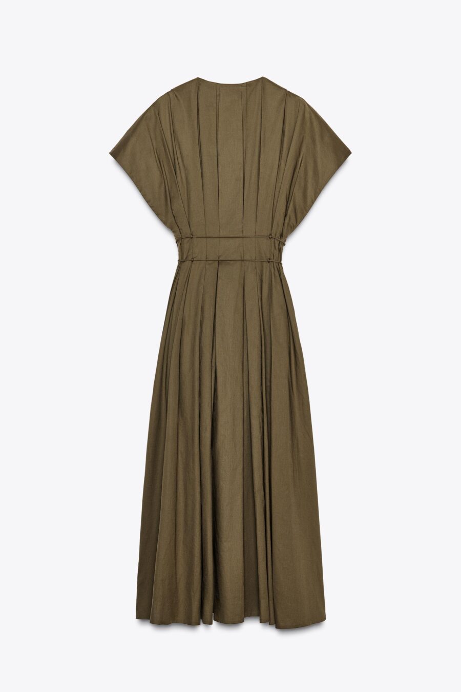 ZW COLLECTION PLEATED MIDI DRESS