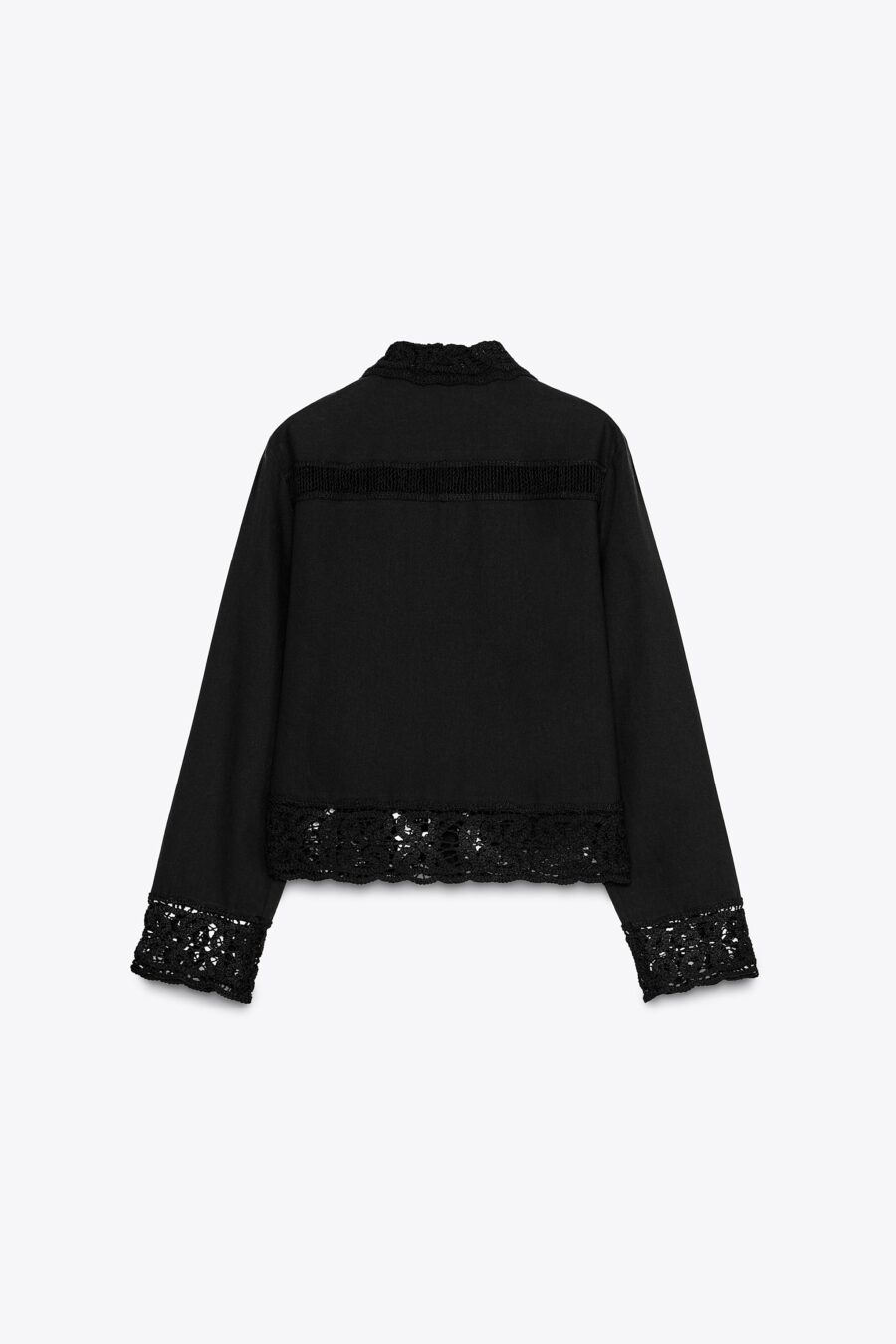 ZW COLLECTION CROCHET SHIRT