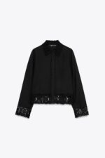 ZW COLLECTION CROCHET SHIRT